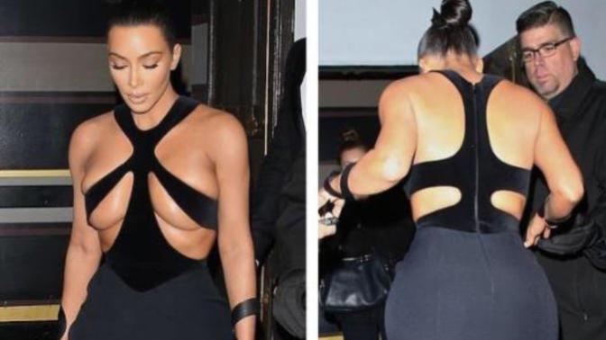 What do you think about the way Kim Kardashian dressed for Hollywood Beauty Awards?