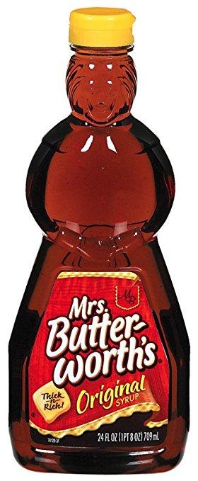 Are Aunt m and Mrs. Butterworth sisters?