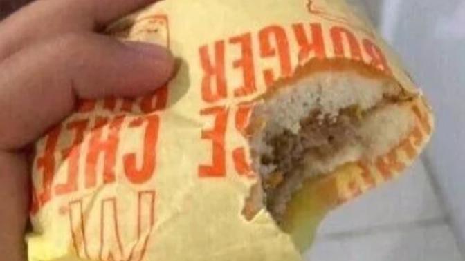 Do you eat your cheeseburger with or without the shell?