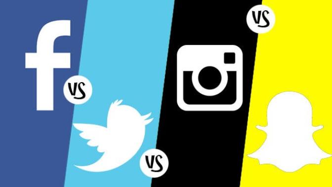 Twitter, instagram, Facebook or Snapchat? Which one do you use more?