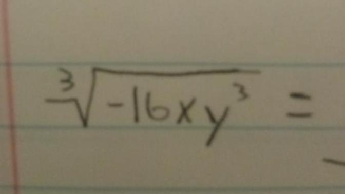 Math help, trying to solve cube roots?