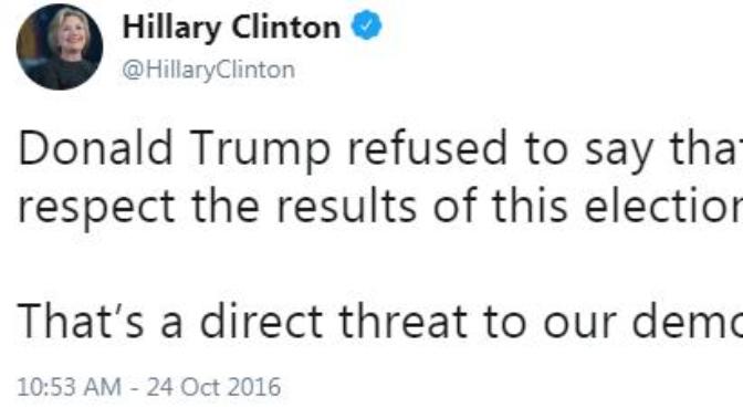 Have you accepted Donald Trump as your President?