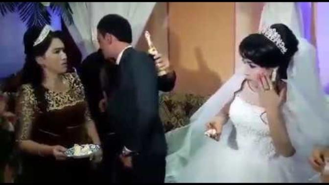 Groom slapped his bride on their wedding day, views (Video)?