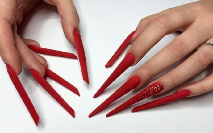 Do guys really think long acrylic nails are ugly?