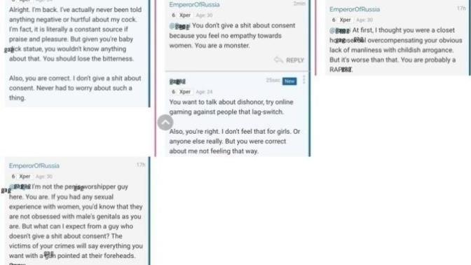 Have you ever seen someone excusing violence against women (or making a rape apology) on your personal life or even on GAG?