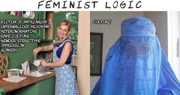 Why don't feminists criticize Islamic oppression of women?
