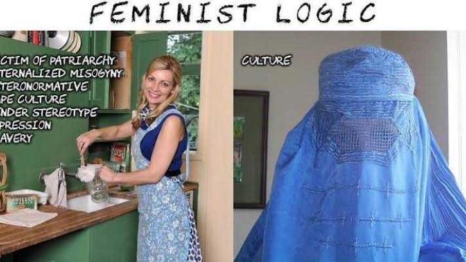 Why don't feminists criticize Islamic oppression of women?