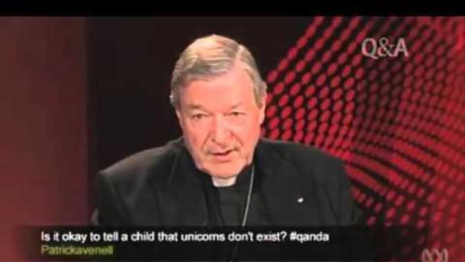 Former 3rd ranking member of the Catholic church charged with child sex offences. Is it time to boycott religion?
