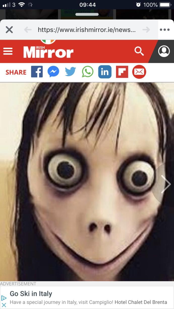 Has anyone been approached by Momo?