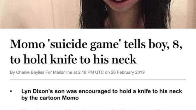 Have You Heard About This Momo Craziness? What’s Your Feelings About It?