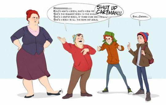 Is kyle's mom a bitch?