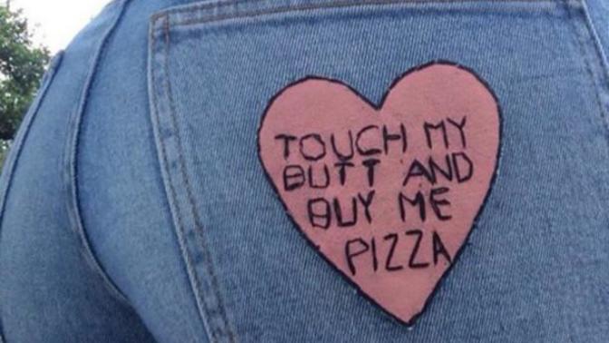 I saw these pants for sale on Etsy for 12 bucks while searching on google, would any girl really buy these or even wear these?