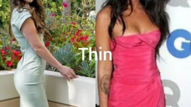 Why do guys prefer thin women rather than curvy women?