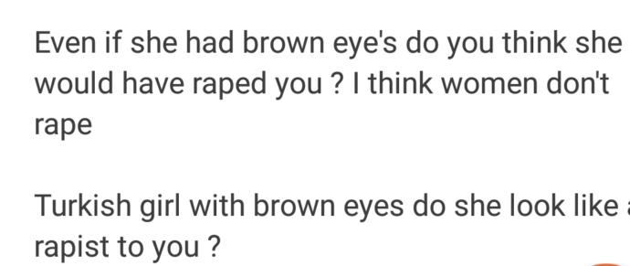 Does she look like a rapist?
