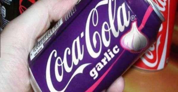 Have you tried Coca Cola garlic?