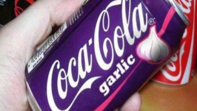 Have you tried Coca Cola garlic?
