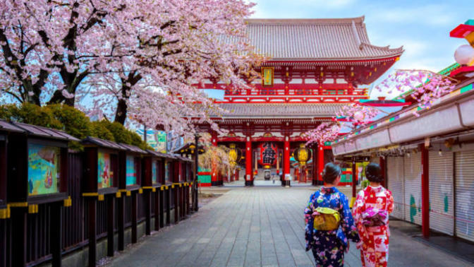What do most people think of when they think of Japan?