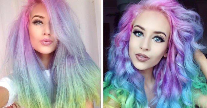 Do you think unnatural hair color is attractive?