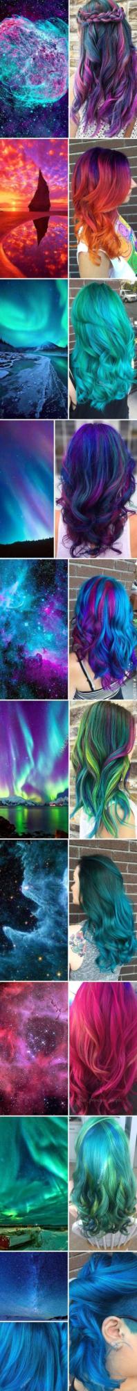Do you think unnatural hair color is attractive?