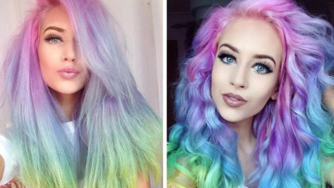 Do you think unnatural hair color is attractive?