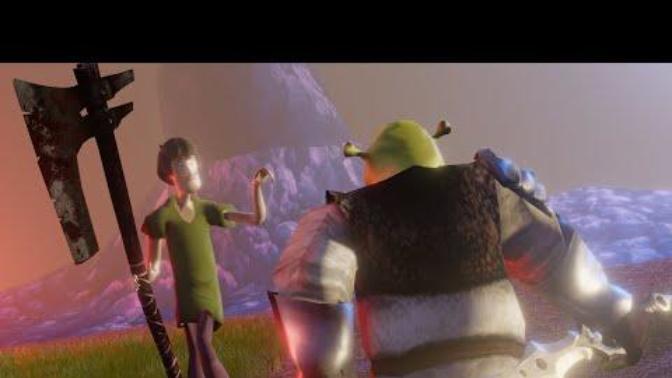 What do you think of this Shaggy (Scooby Doo) vs Shrek fight (over the N-word pass) video?