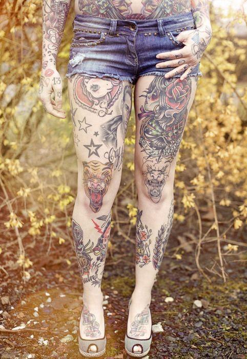 Do you find heavily tattooed women attractive? 🖊❤️?