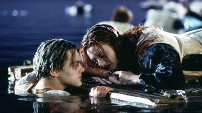 Could Jack and Rose both have fit on the door in Titanic?