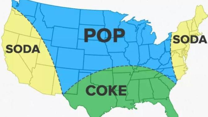 Do you call it Pop, Soda, or Coke where you're from?