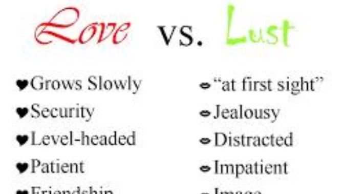 Which is better, to feel loved, or desired?