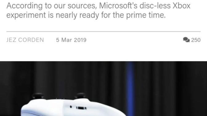 Gamers!: what do you think about the new Xbox being disc free?