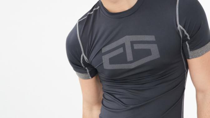 Is it normal that this guys nipples are visible through compression shirt?