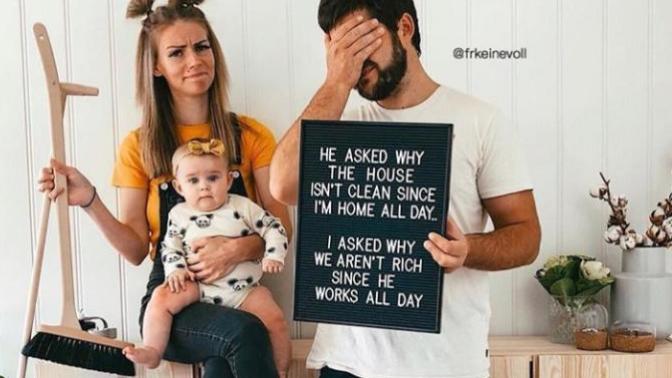 What do you think this husband must do to resolve the attitude of his wife?