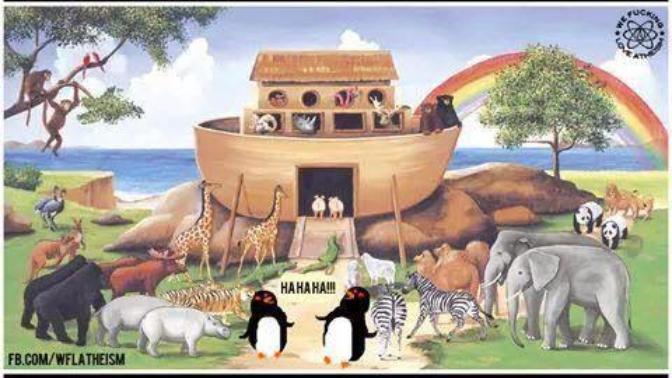 Do you believe Noah's ark and global flood happend if not what are your legitimate arguments against it?