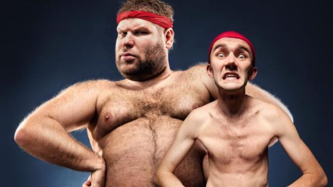 Which is less attractive - skinny guy or overweight guy?