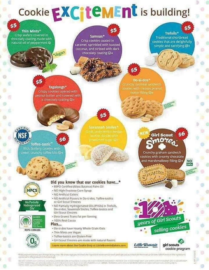 What's your favorite Girl Scout Cookie?