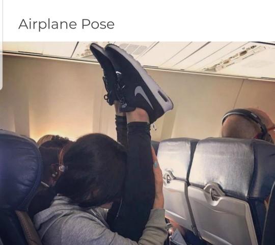 What's the strangest thing you have seen while on an airplane/travelling??