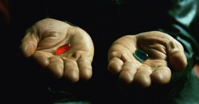 Which pill would you take?
