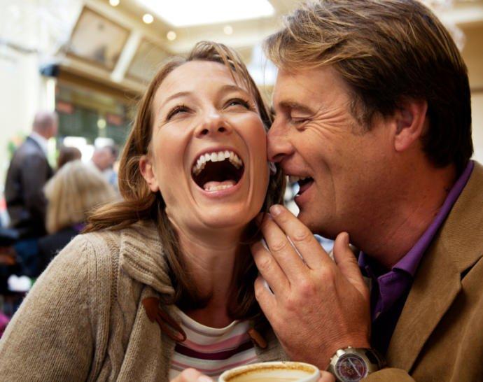 Does your partner hae a good sense of humor?