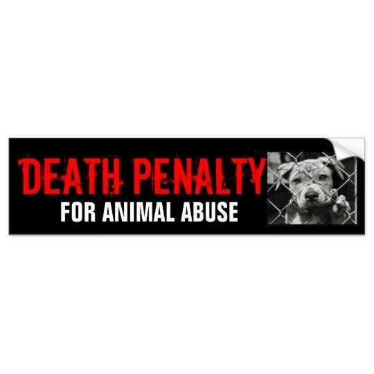 Should we use death penalty or life sentence for animal abuse?