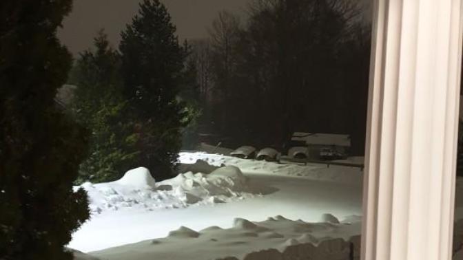 What does it look like outside your house right now?
