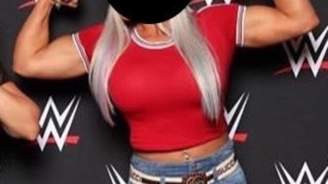Which one of these female wrestlers looks more buff and pumped up? do they look bigger than most other women athletes?