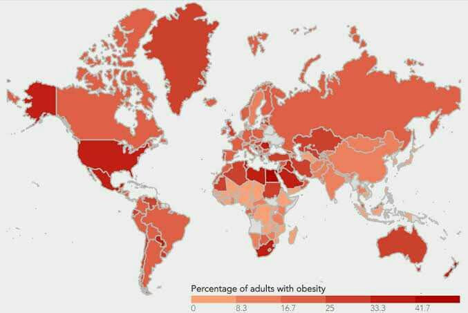 How do Americans dare to call Indians fat with the existence of following maps?