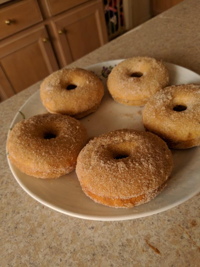 ❤️ What do you think of my apple cider doughnuts?
