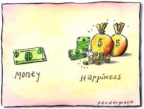Can money alone make you (or anybody else) happy for life?