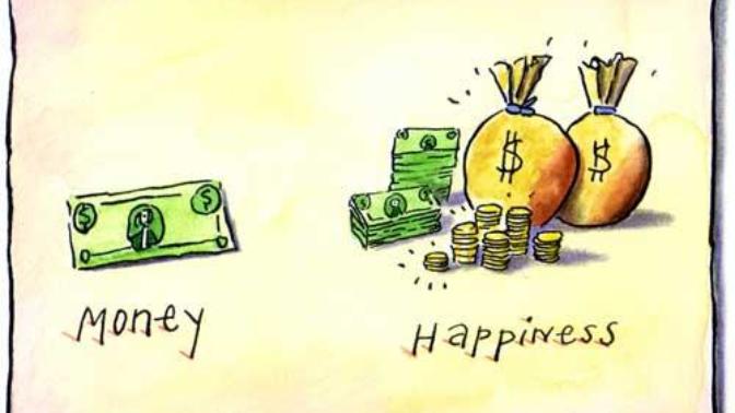 Can money alone make you (or anybody else) happy for life?