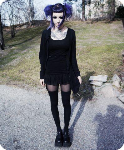 Goth Fashion ( part 1): Which one of these styles do you like the  most ?