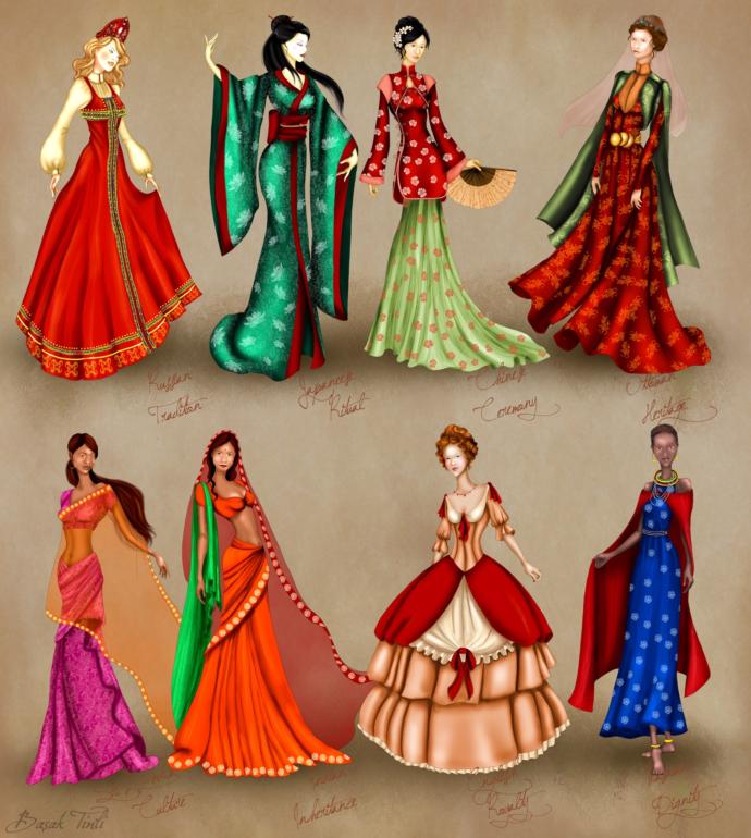 What’s your favorite women’s traditional dress?