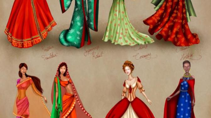 What’s your favorite women’s traditional dress?