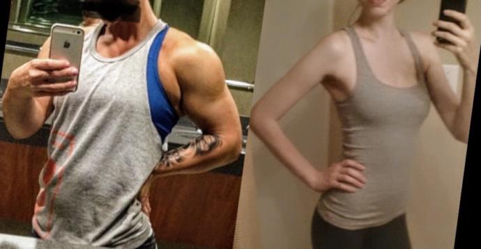Would you ‘trust’ the girl in the right photo as your personal trainer more than the one on the left?