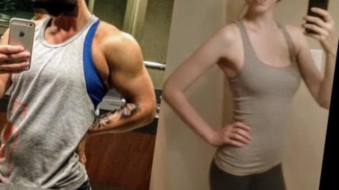Would you ‘trust’ the girl in the right photo as your personal trainer more than the one on the left?